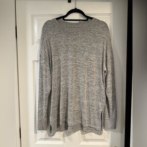 Abercrombie & Fitch Heather Gray Sweater